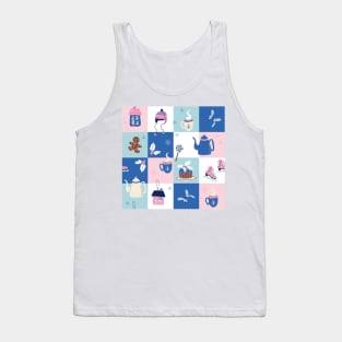 Christmas geometric print Tank Top